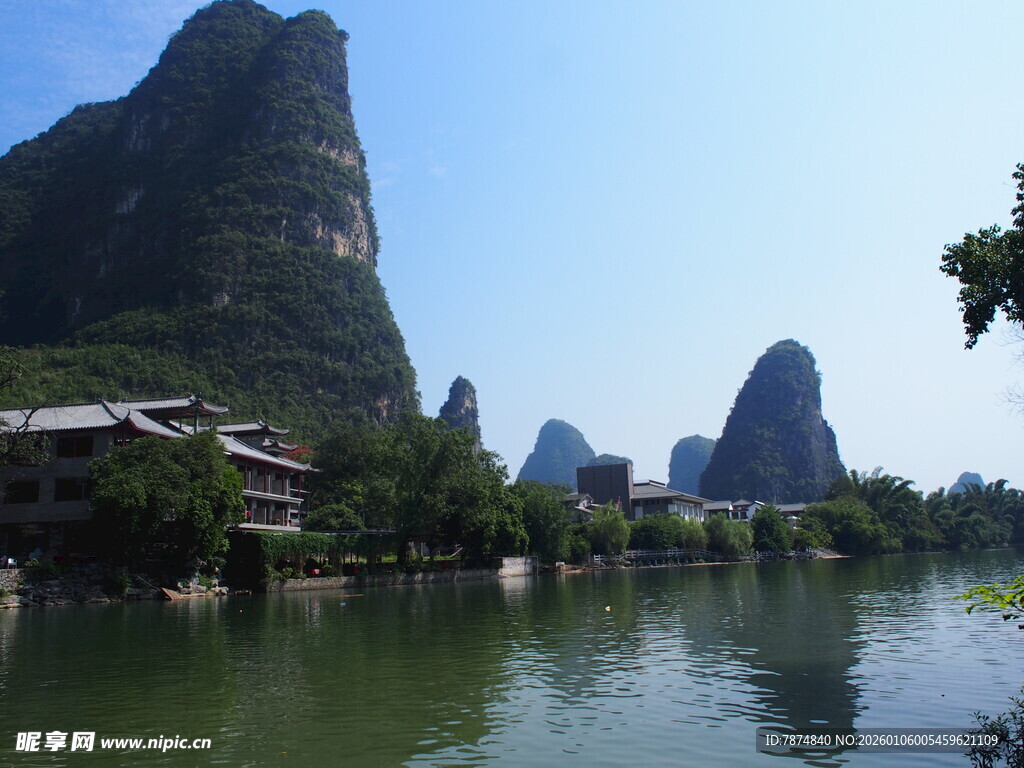 桂林山水秀丽风光