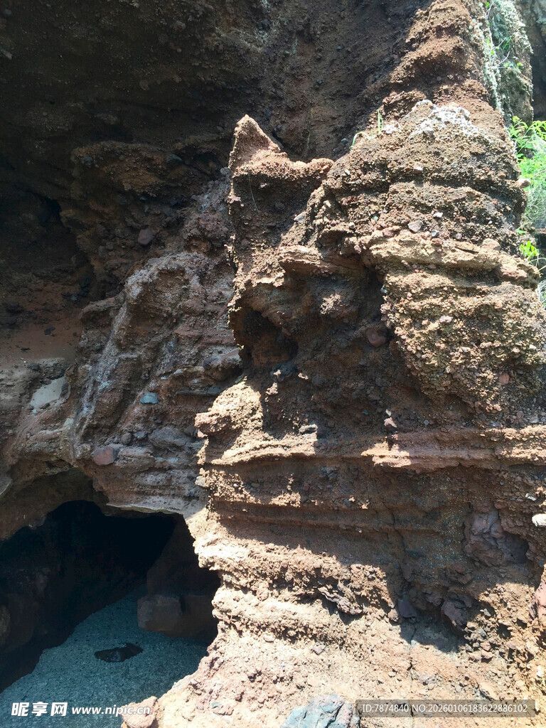 奇特洞穴岩石景观