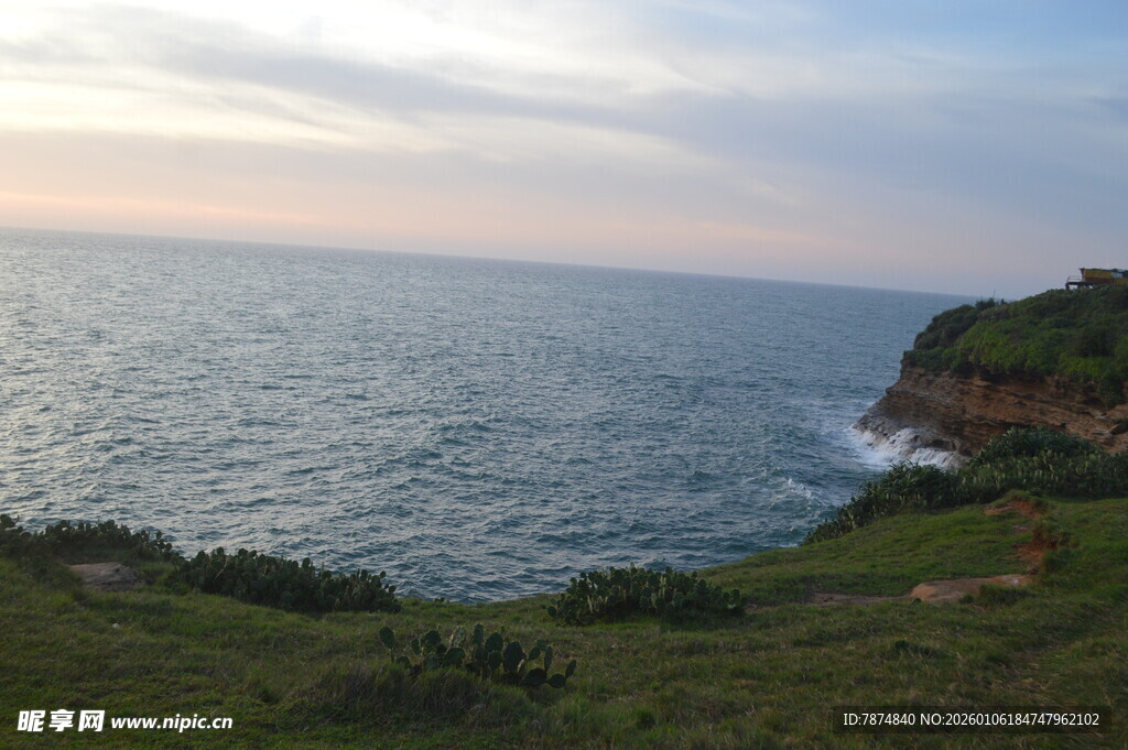 海岸景致 海天一色风光美