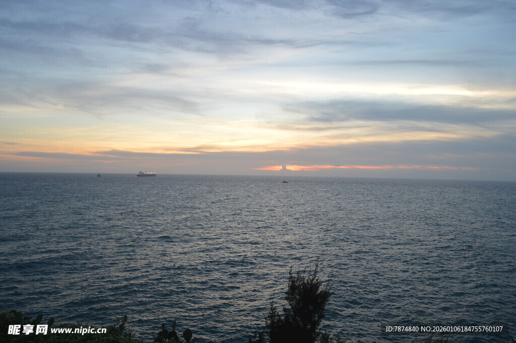 海边日落美景