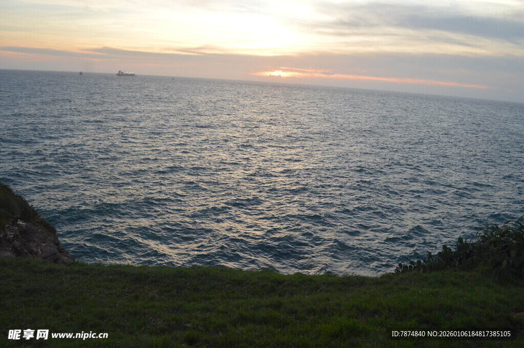 海边日落美景