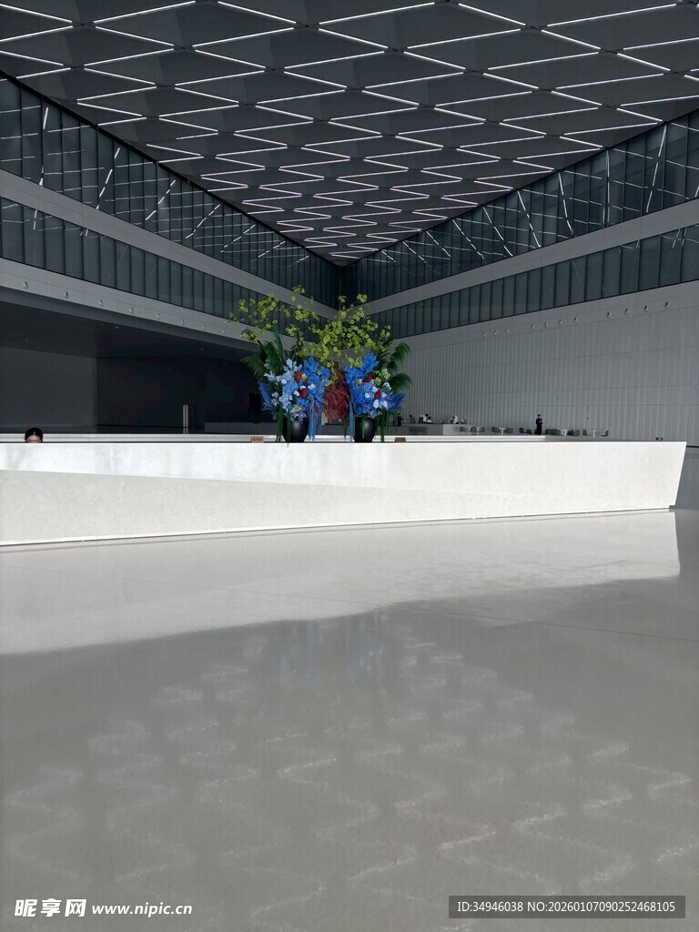 室内大型绿植景观空间