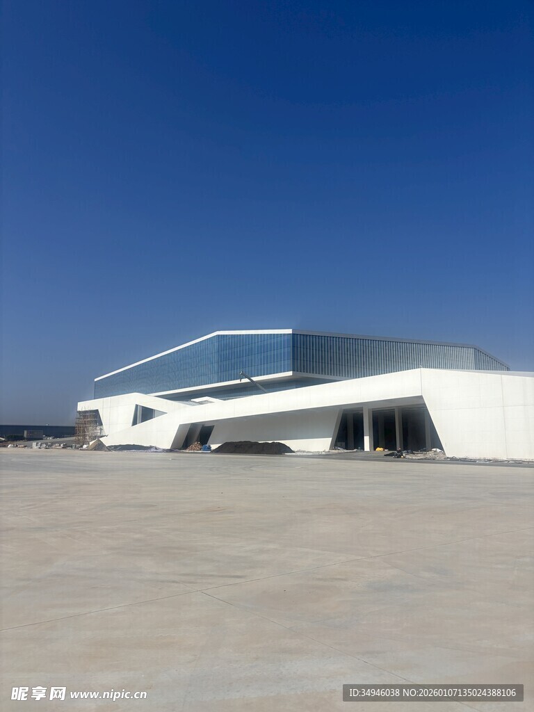 现代风格独特建筑外观