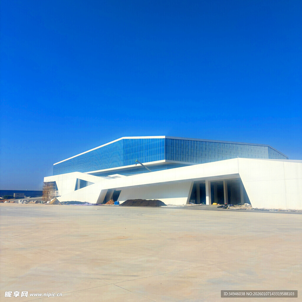 现代风格独特建筑外观