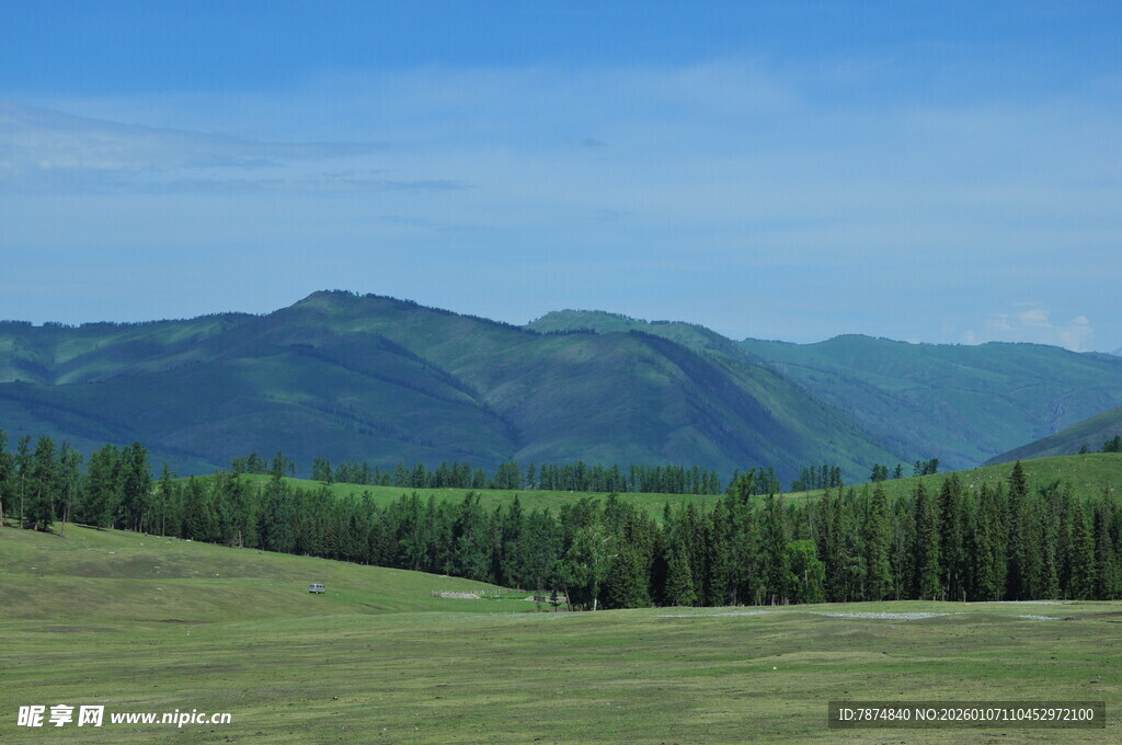 草原山林间的壮美风光