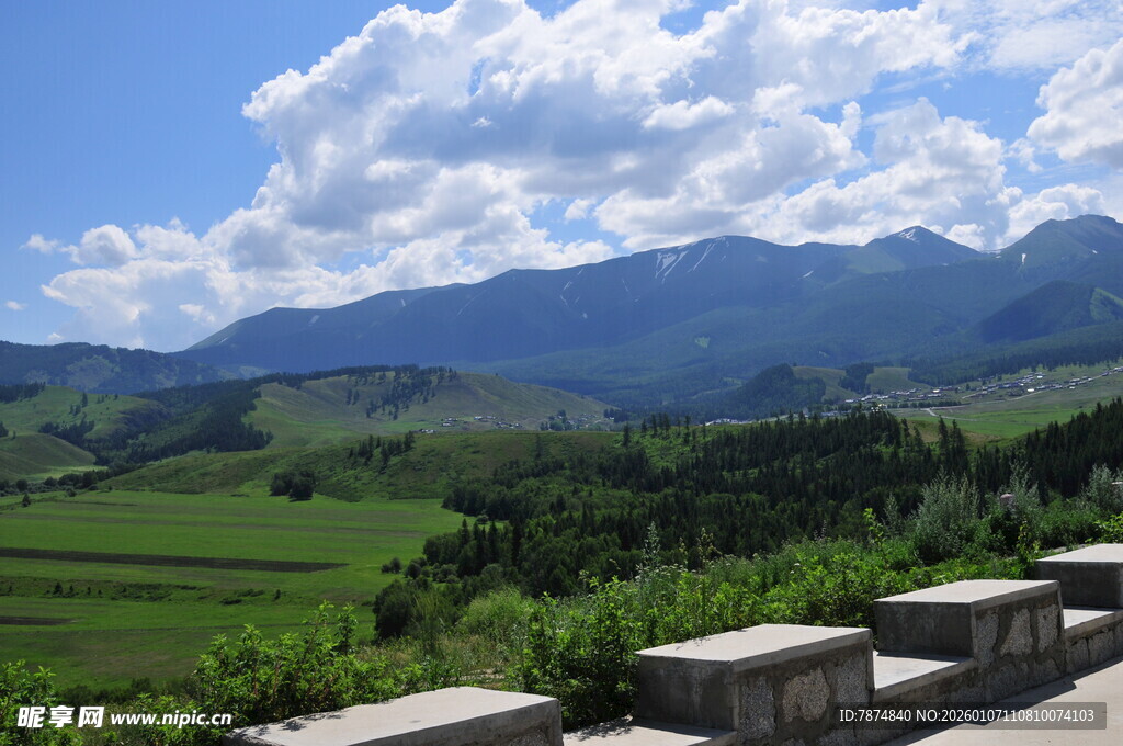 田园山野风光美景