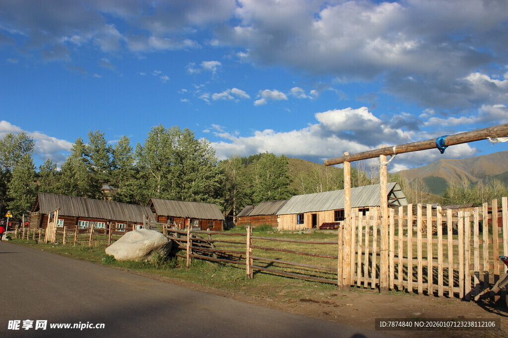 乡村田园风光景色