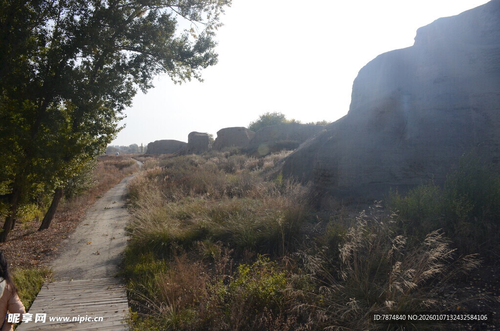 山间小径 自然景致初现
