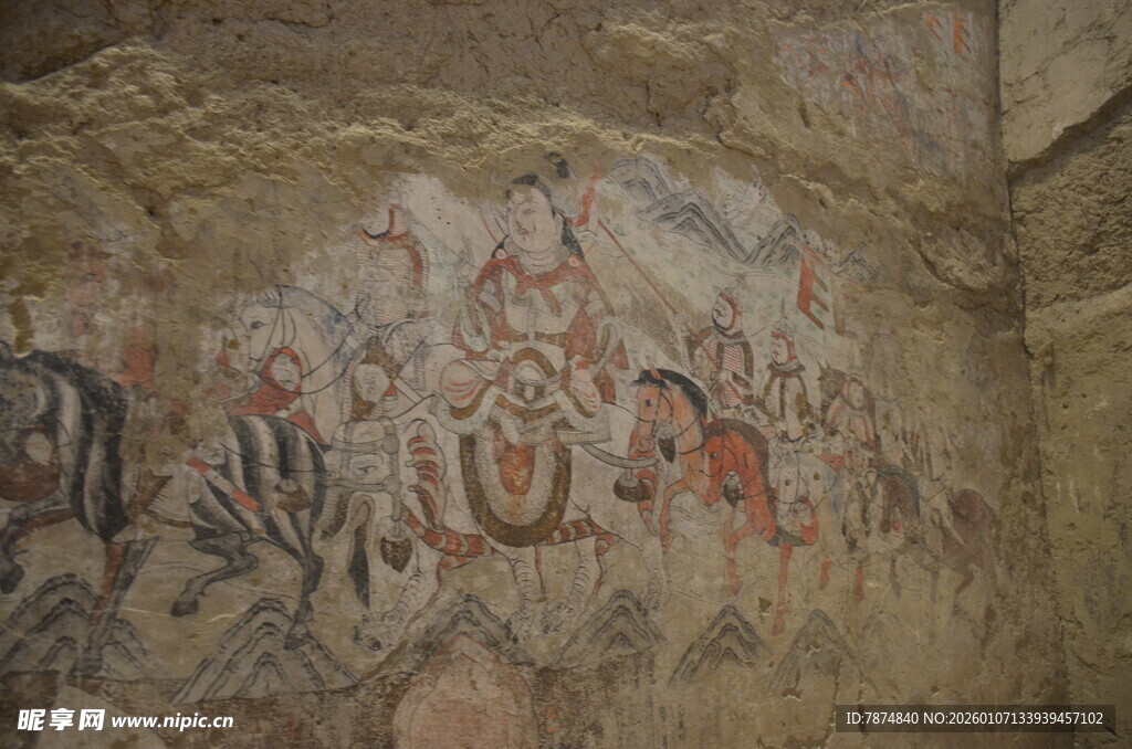 古老洞穴壁画艺术奇观