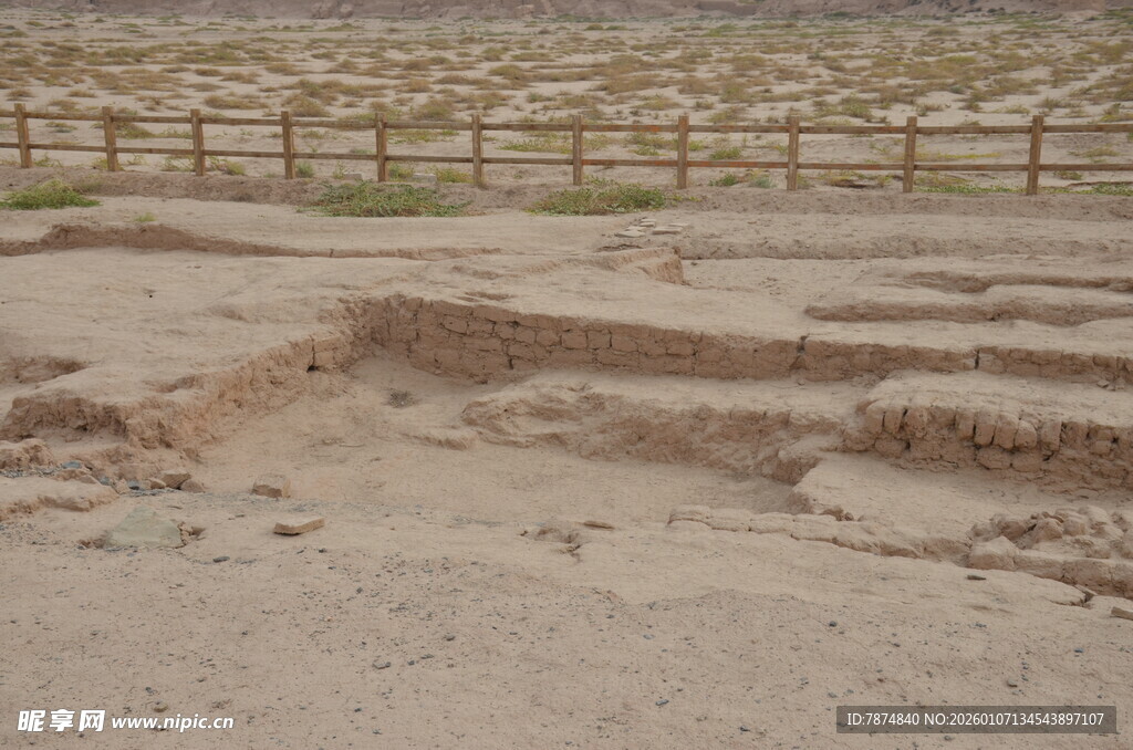 古代遗址遗迹景象