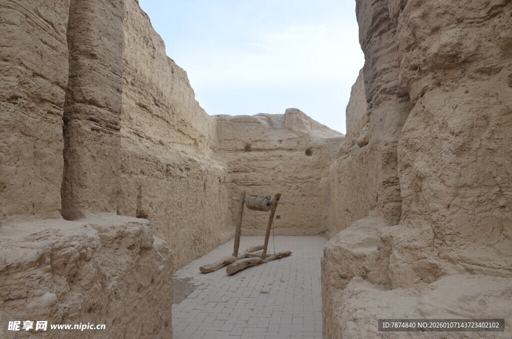 古老遗址中的神秘角落