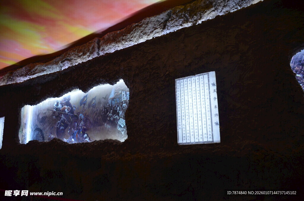 夜晚发光建筑独特景象