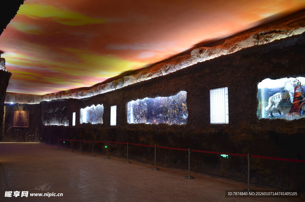 绚丽多彩的室内展示空间