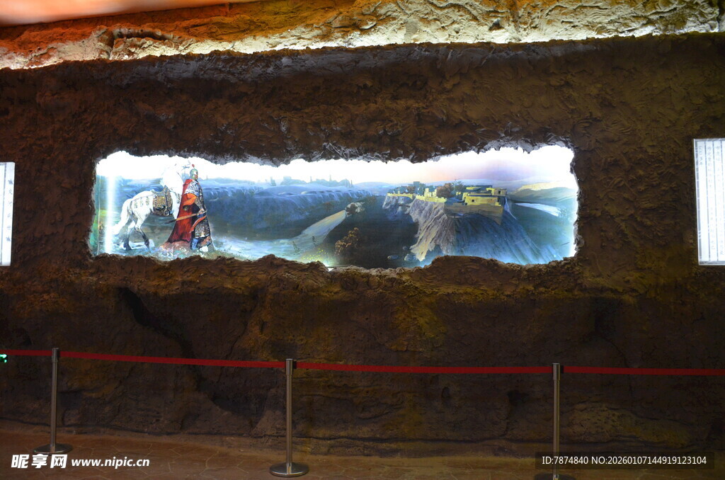 博物馆内展示的古老器物