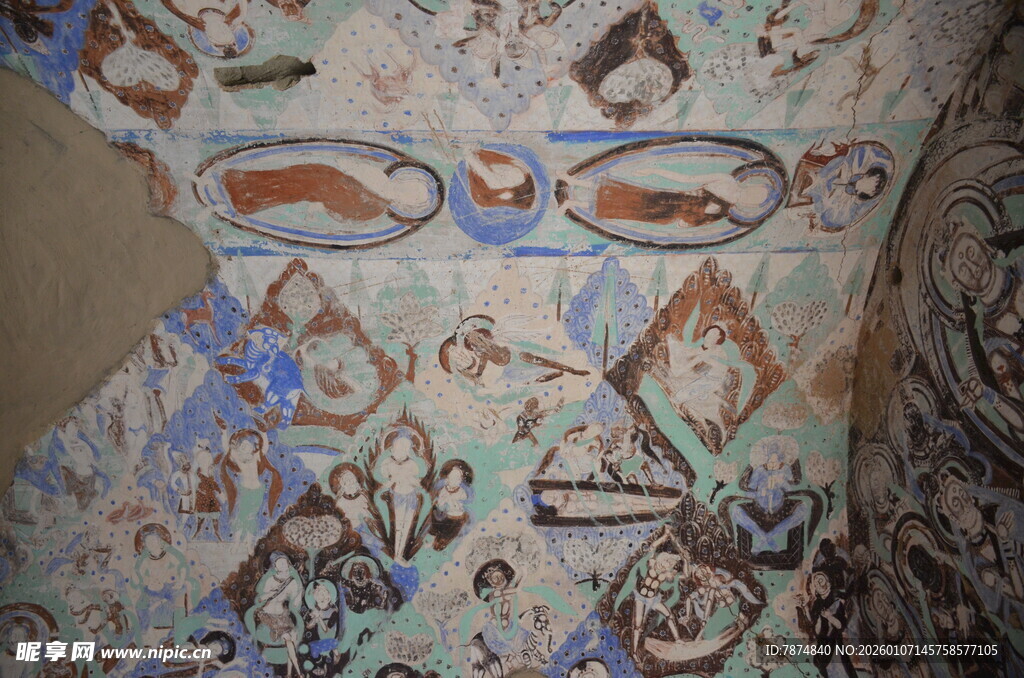 敦煌壁画精美图案展示