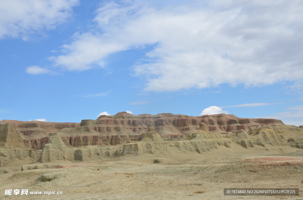壮丽荒漠地貌景观