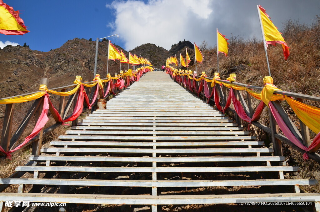 通往圣地的阶梯