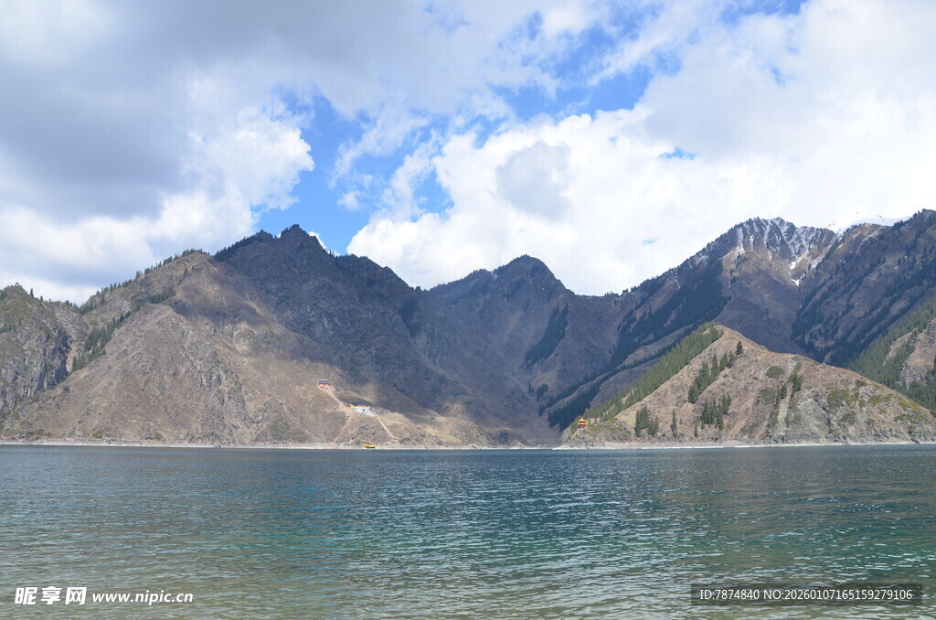 壮丽山水湖景风光