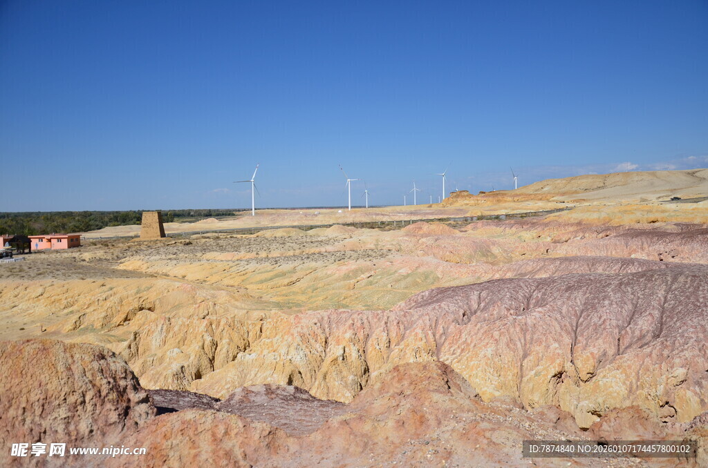 五彩斑斓的大地景观