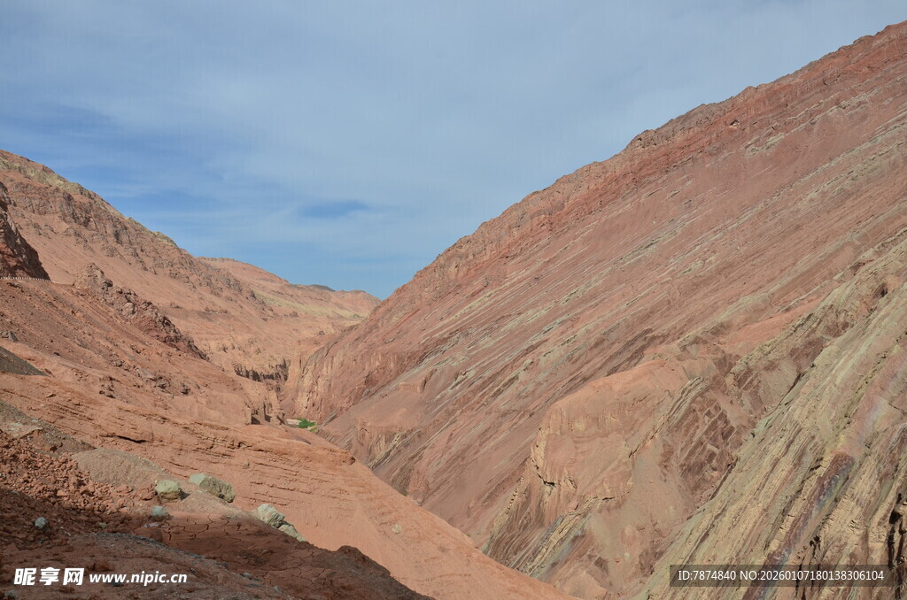 壮丽多彩的峡谷地貌