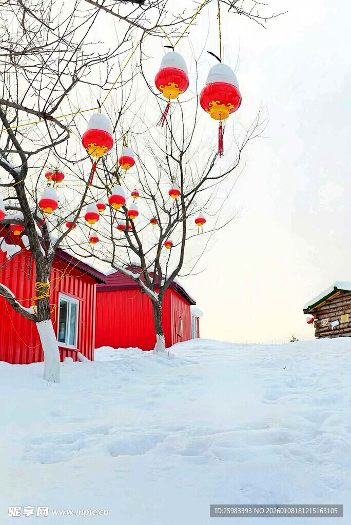 红屋挂灯笼