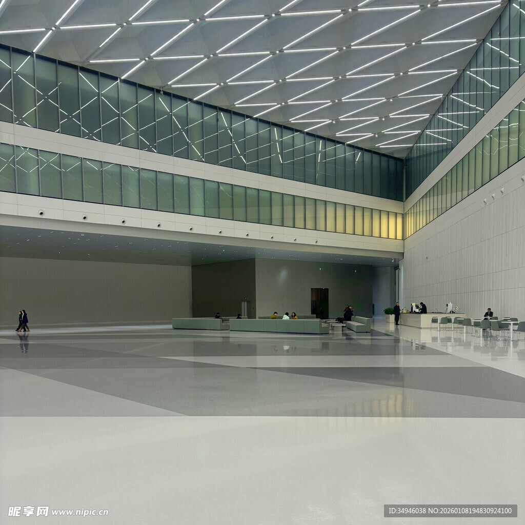 现代风格宽敞室内空间