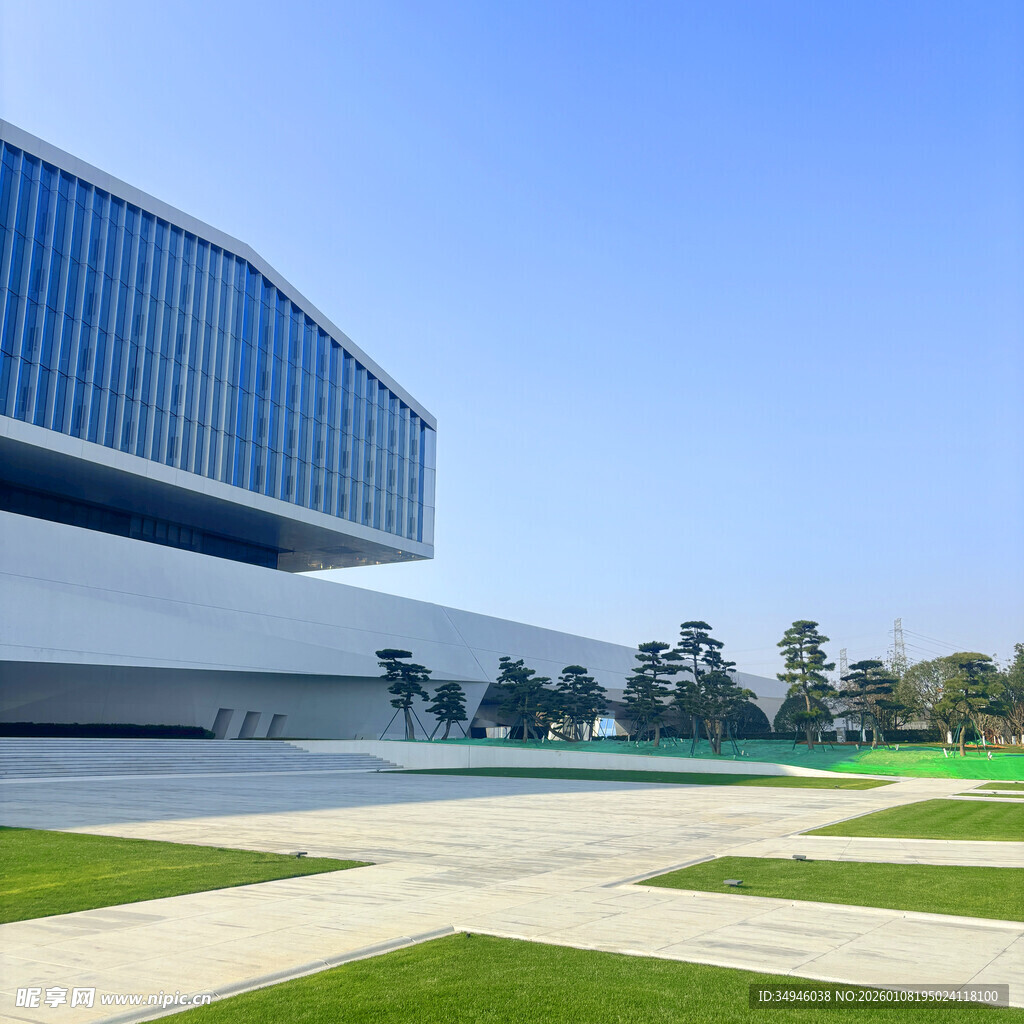 现代风格建筑外观景观