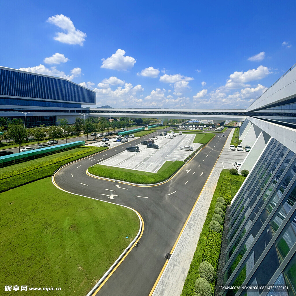 现代科技园区景观