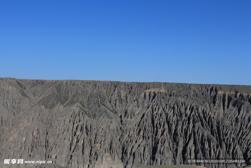 壮观的沟壑地貌景观