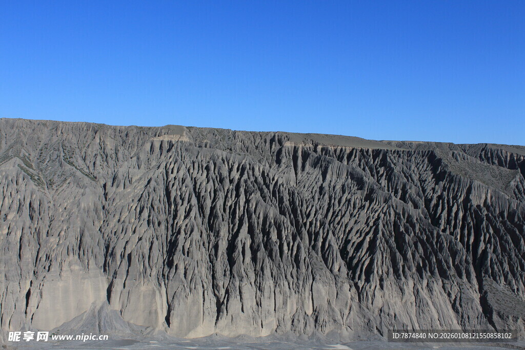 壮观的大地褶皱景观