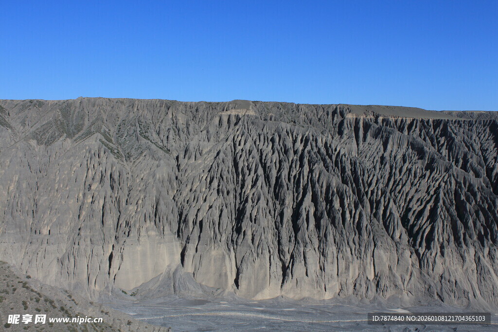 壮观的沟壑地貌景观