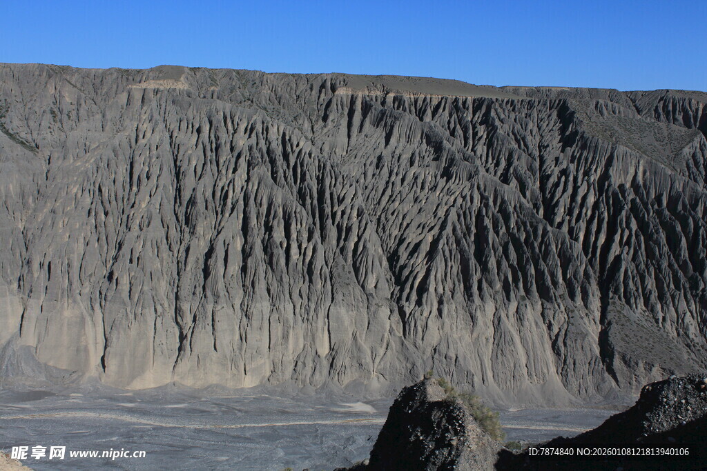 壮观沟壑地貌景观