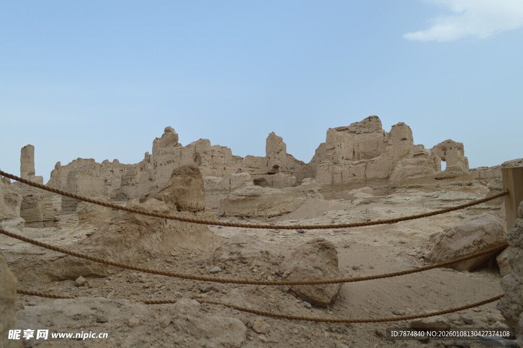 古老遗址的沧桑风貌