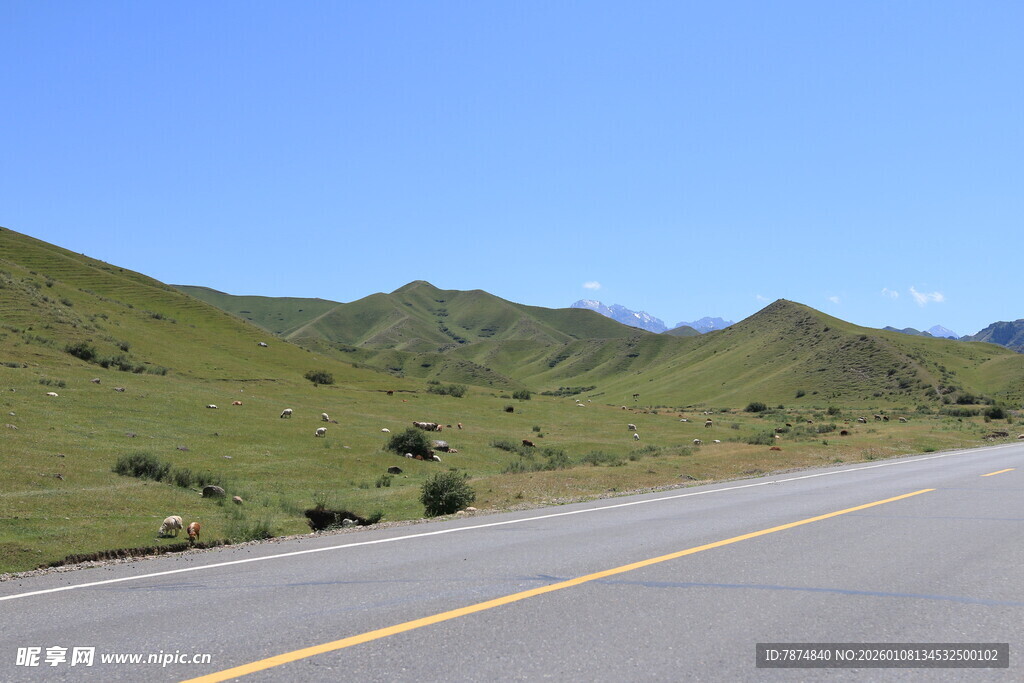 山间公路 开启自由之旅