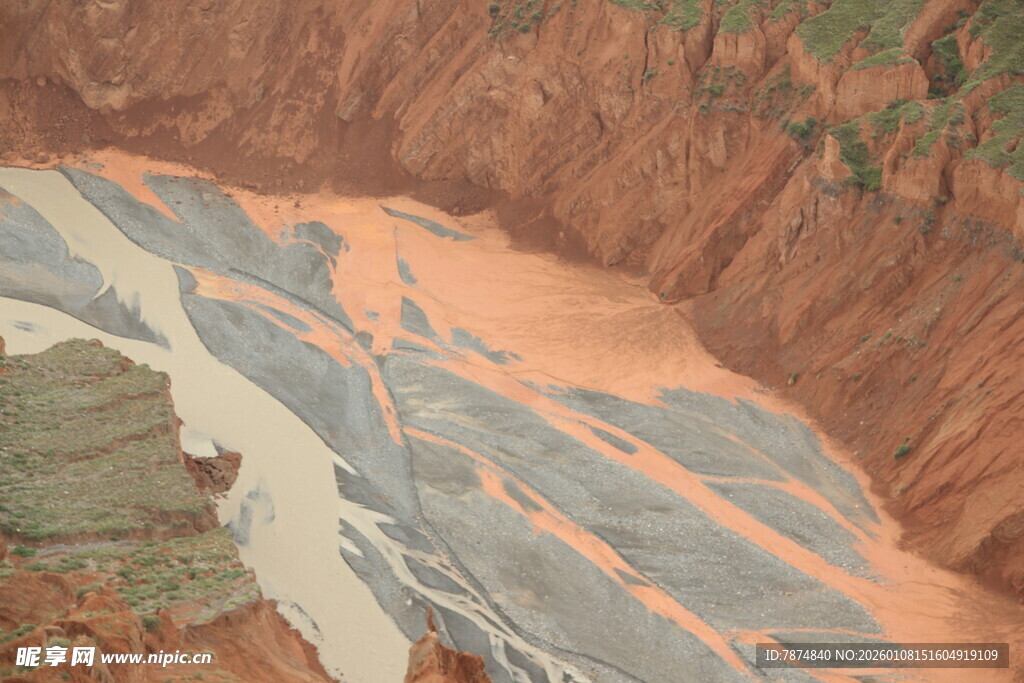 壮丽多彩的峡谷地貌景观