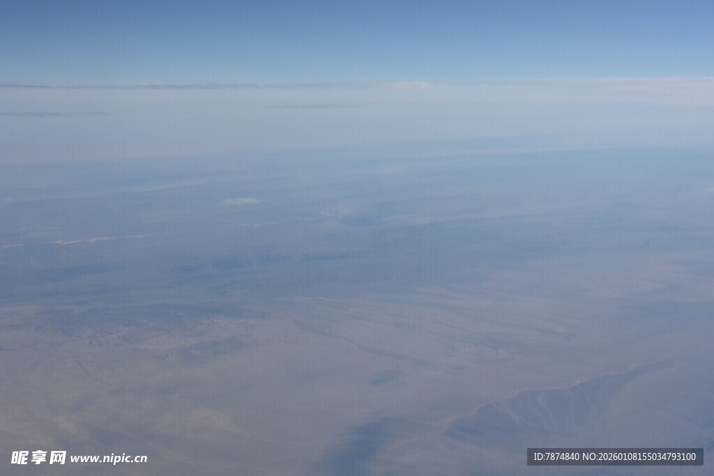 高空俯瞰大地景观