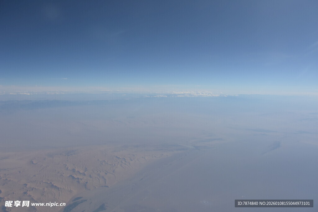 高空俯瞰的大地景观