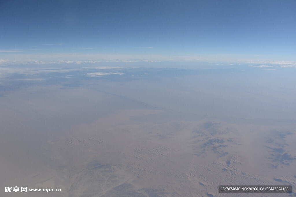 高空俯瞰大地景观