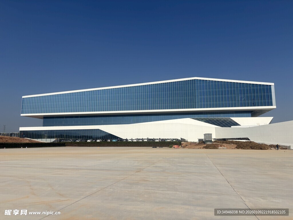 现代风格独特几何建筑