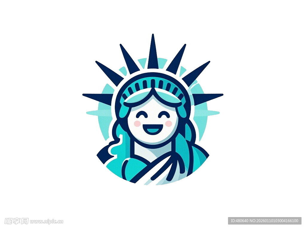 自由女神卡通形象