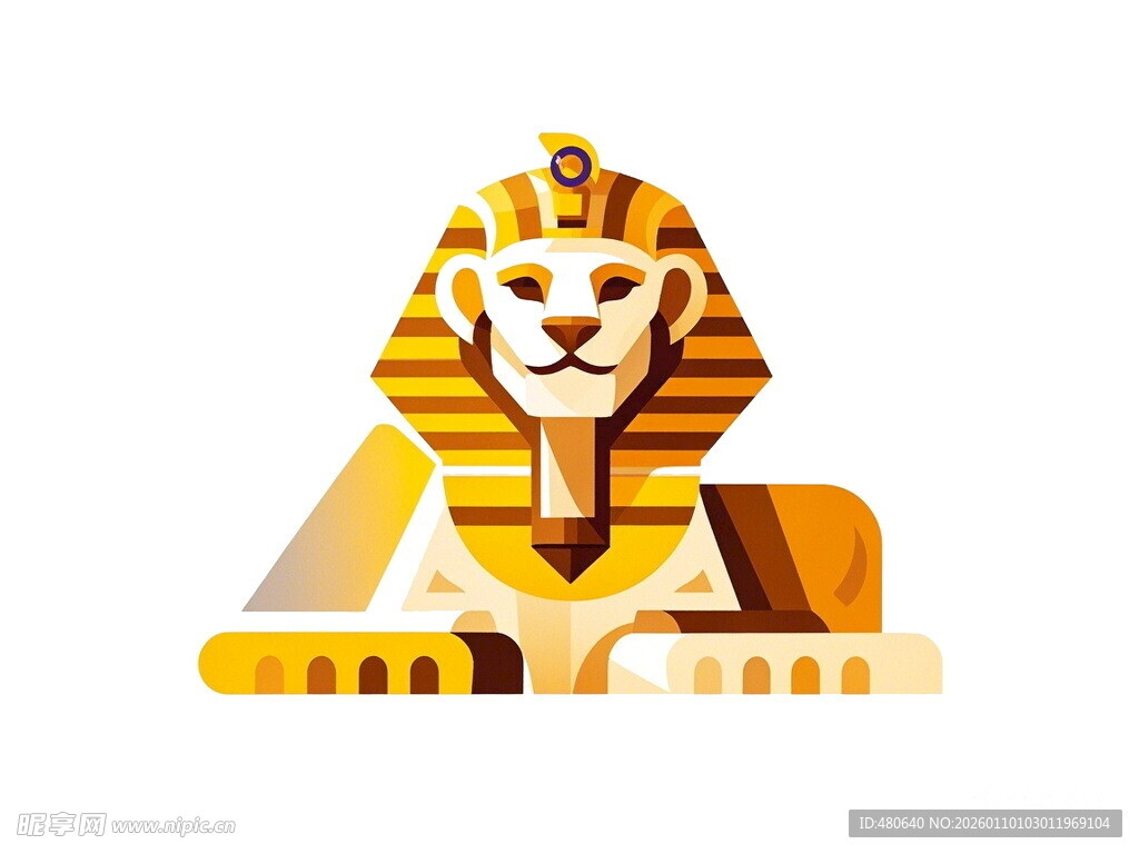 埃及狮身人面像图标