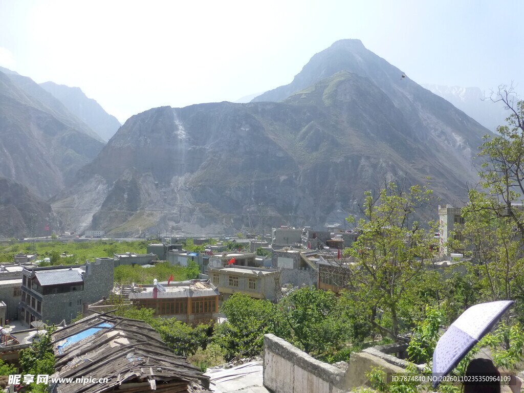 山间村落 自然风光秀丽