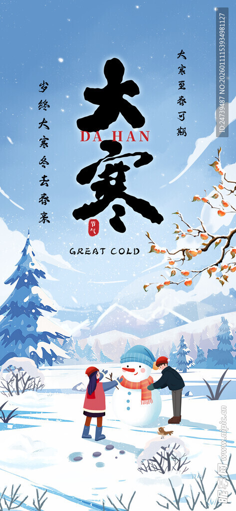 大寒海报