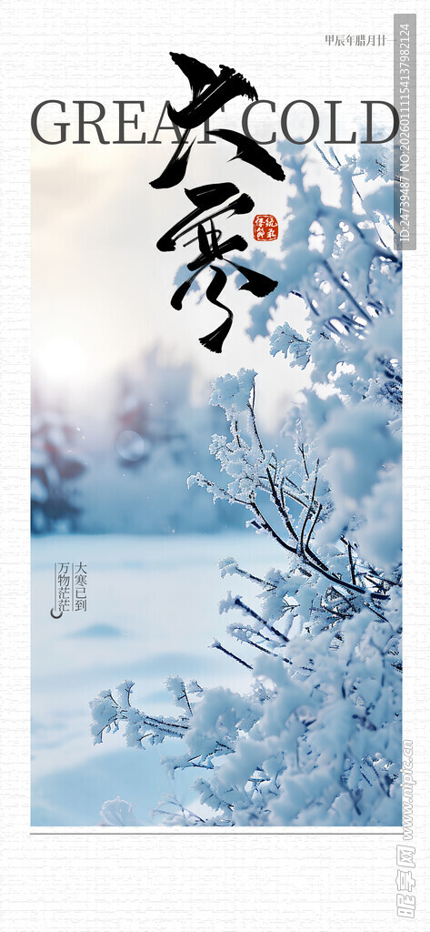 大寒海报