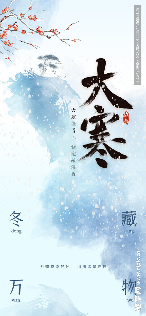 大寒海报