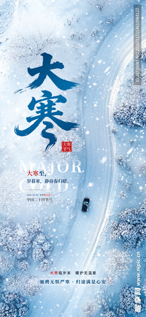 大寒海报