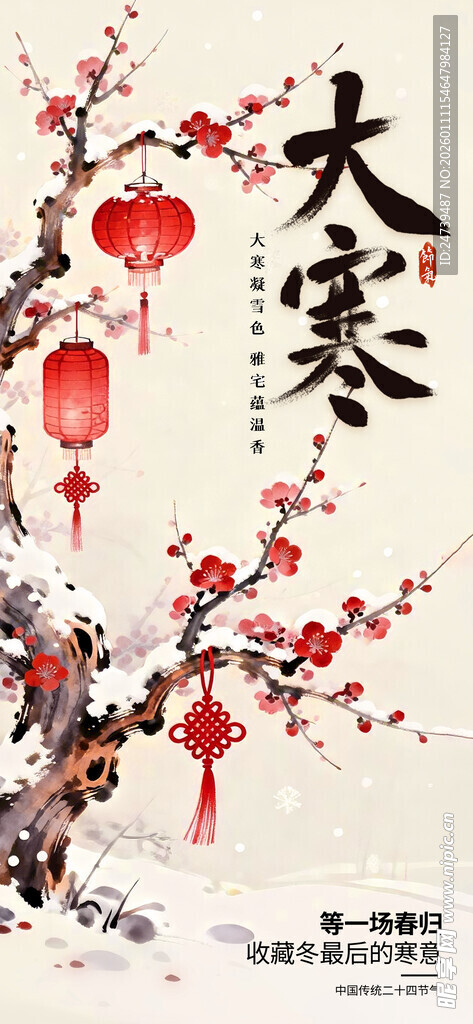 大寒海报