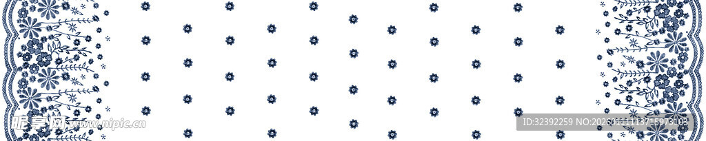 蓝白点状纹理图案背景