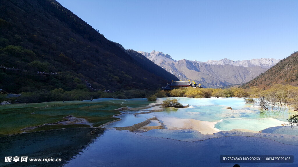 梦幻山水湖景