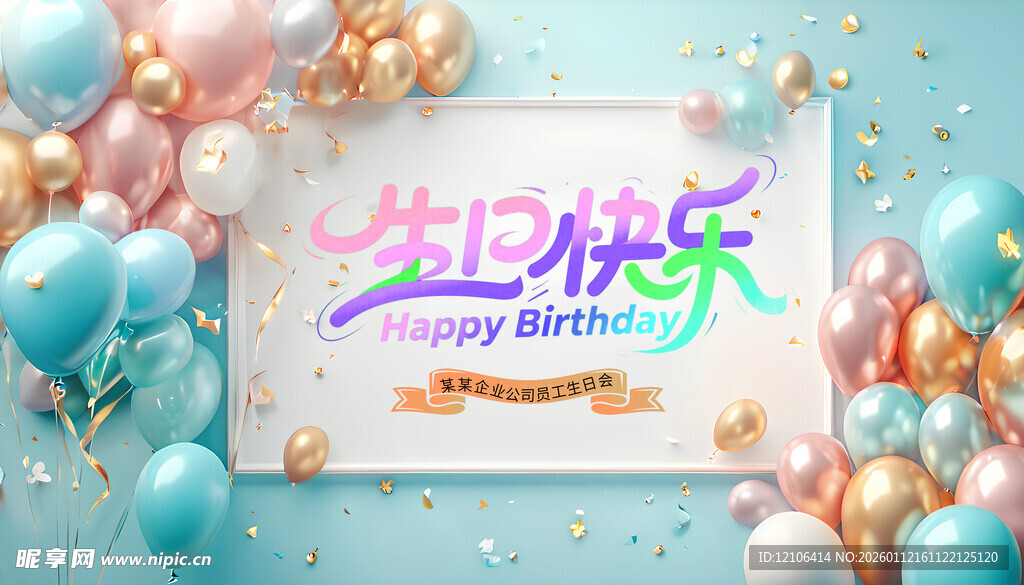 生日快乐背景